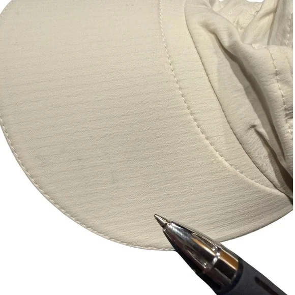 Lululemon Race To Place Run Hat White Lightweight Running Gym Workout Sporty - Picture 8 of 8